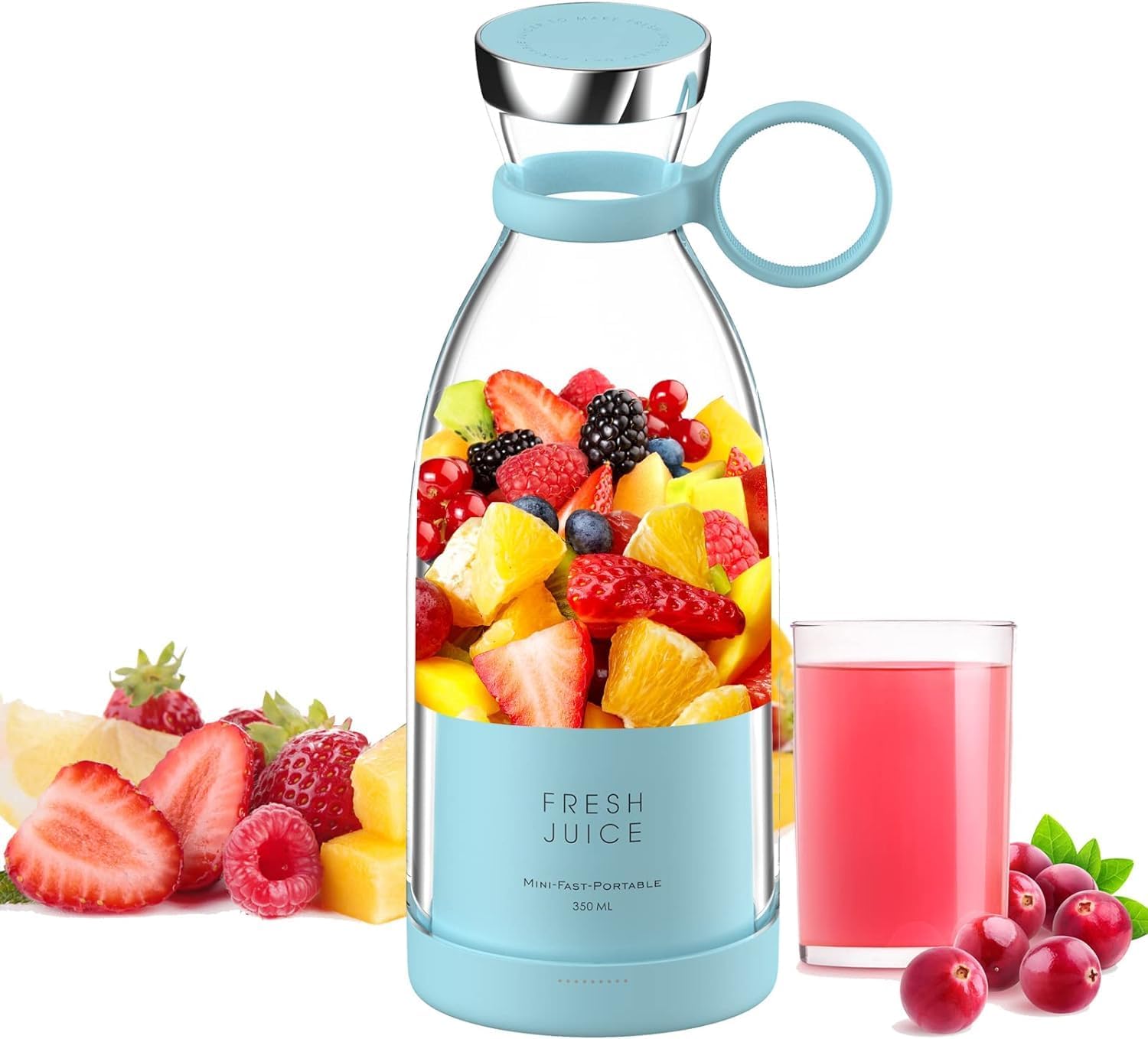 USB Portable Juicer Blender – Mini Fruit Mixer for Smoothies
