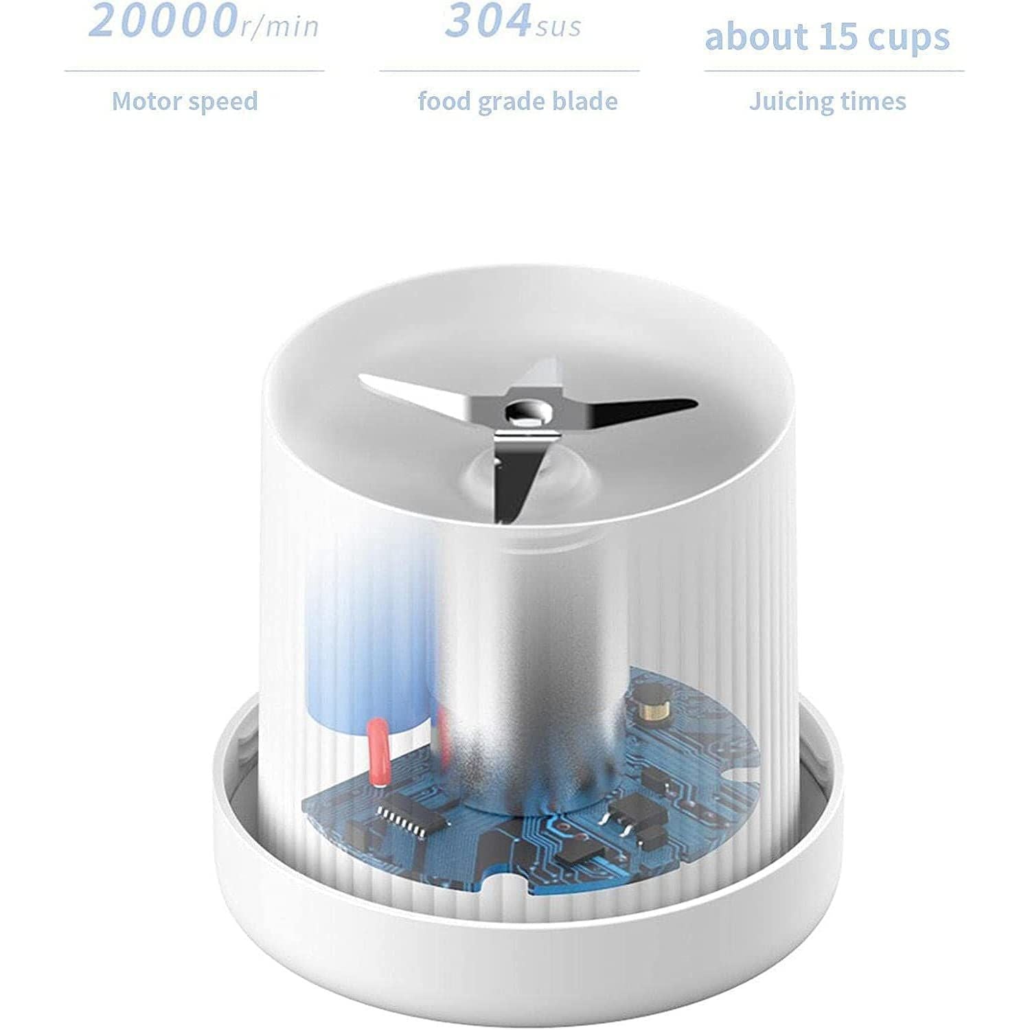 USB Portable Juicer Blender – Mini Fruit Mixer for Smoothies