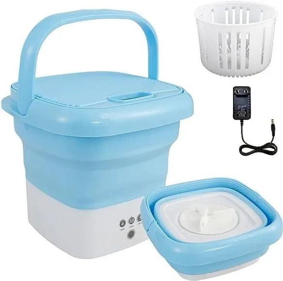 Portable Foldable - Mini Washing Machine – Compact, Lightweight & Powerful