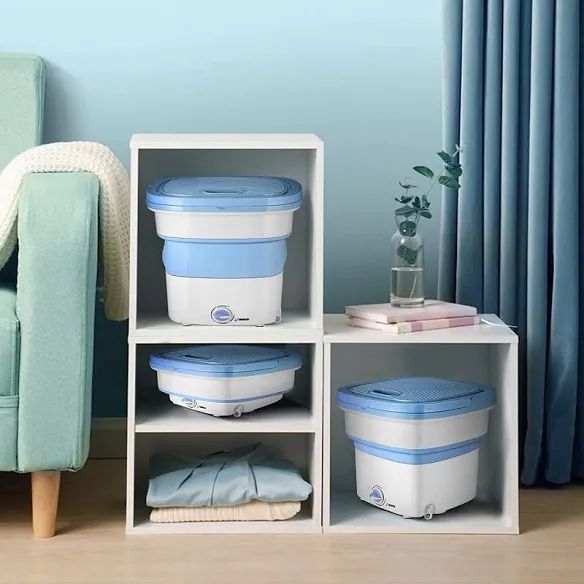 Portable Foldable - Mini Washing Machine – Compact, Lightweight & Powerful