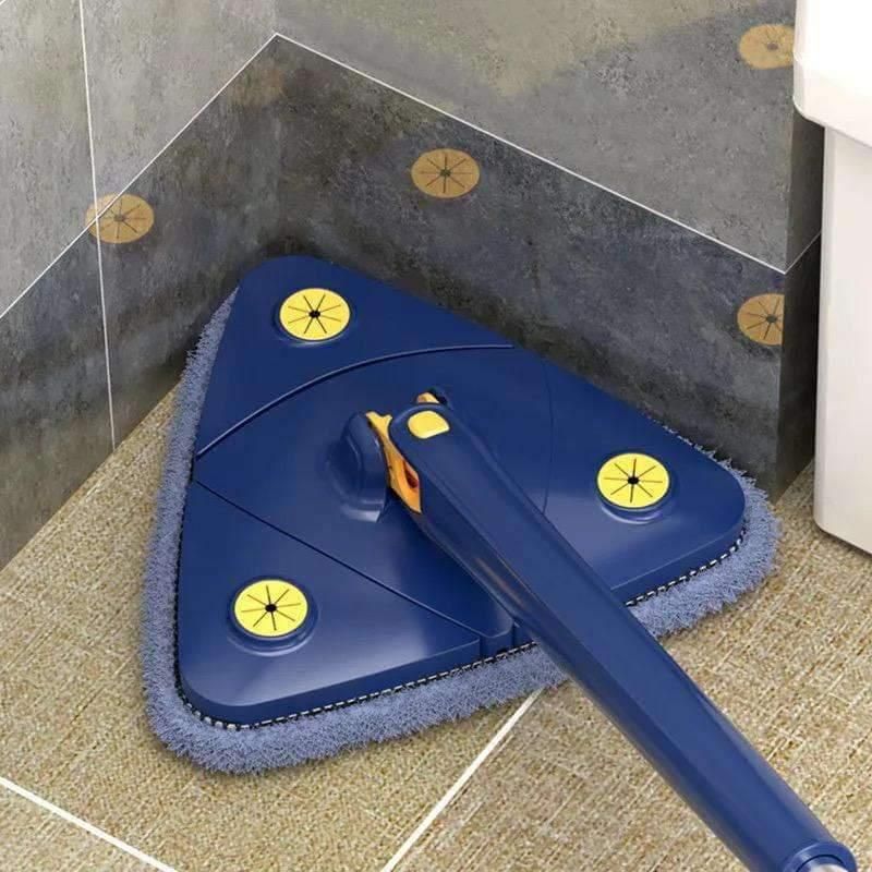 Triangle 360° Rotating Mop with Extendable Handle