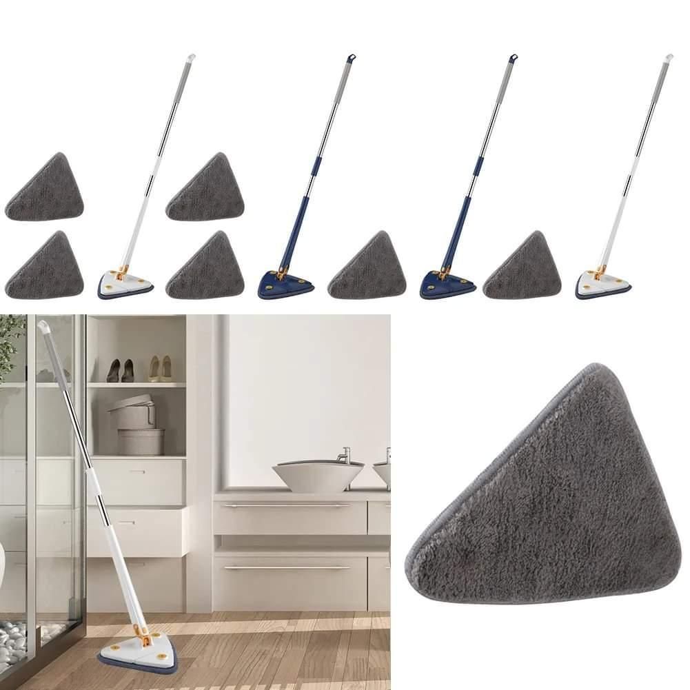 Triangle 360° Rotating Mop with Extendable Handle