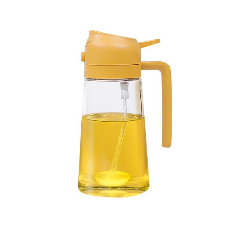 Oil Spray Bottle for Cooking – Dispenser & Sprayer Combo