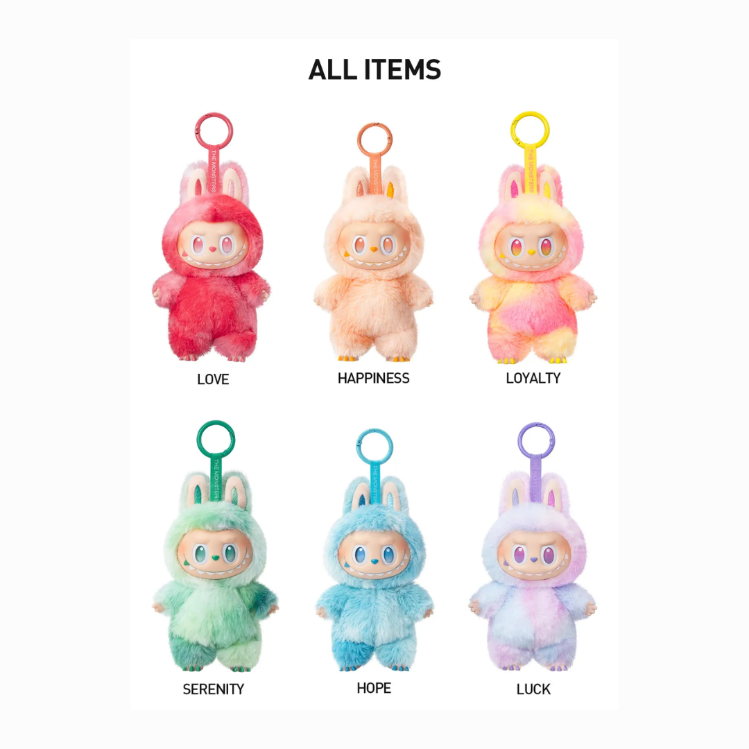 Cute Monsters Collectible Toy Big Into Energy Plush Blind Box - green