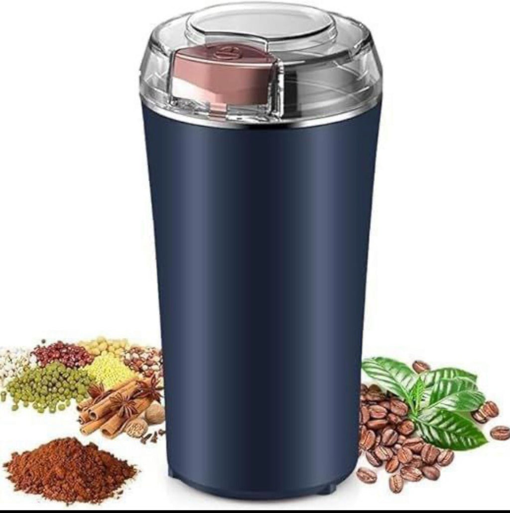 Portable Electric Stainless Steel Coffee Grinder – Compact & Powerful