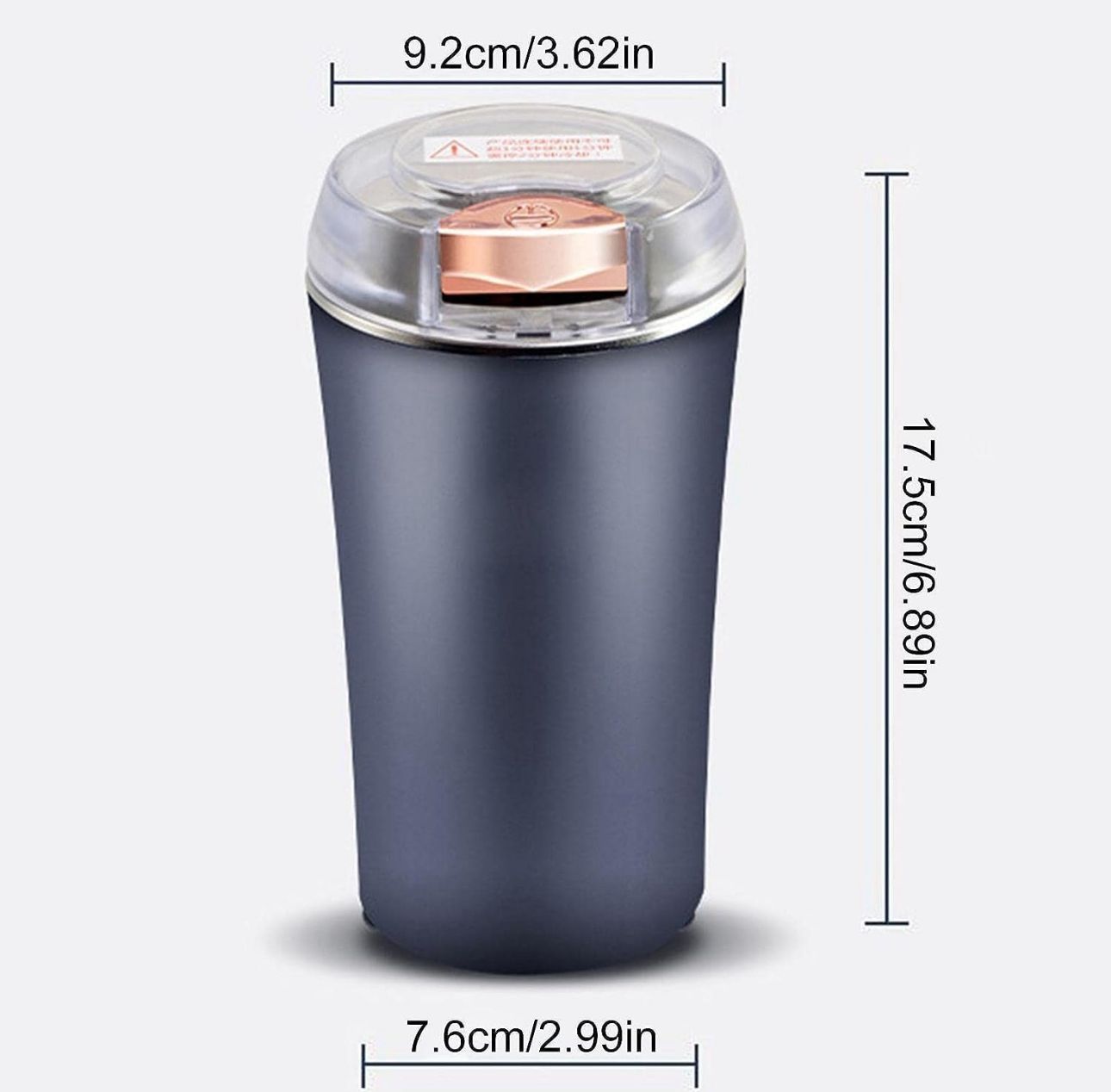 Portable Electric Stainless Steel Coffee Grinder – Compact & Powerful